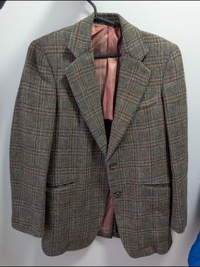 Vtg Harris Tweed Blazer